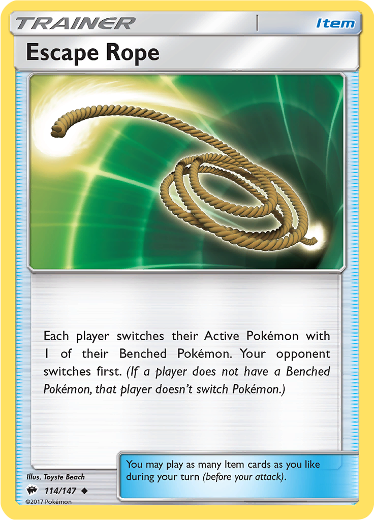 Escape Rope (Reverse Holo)