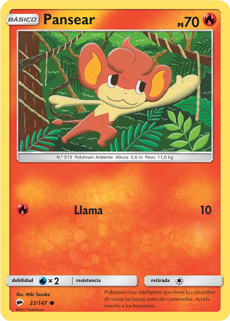Pansear (Reverse Holo)