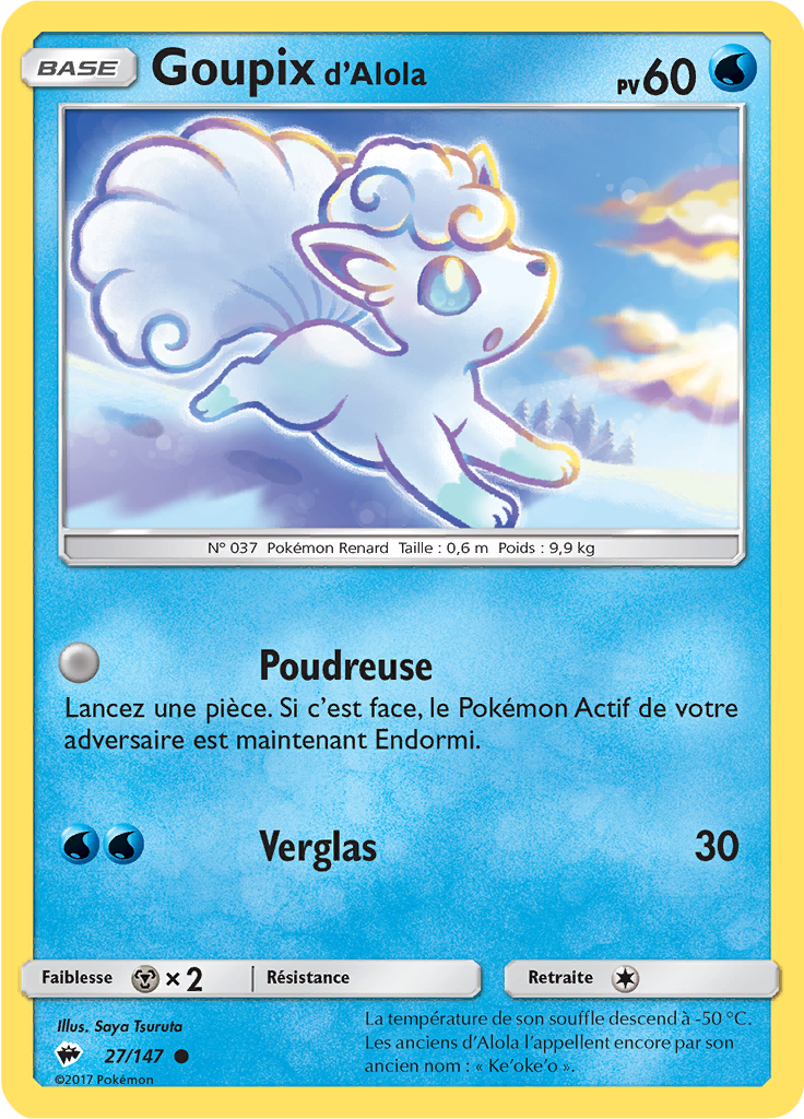 Goupix d’Alola (Reverse Holo)
