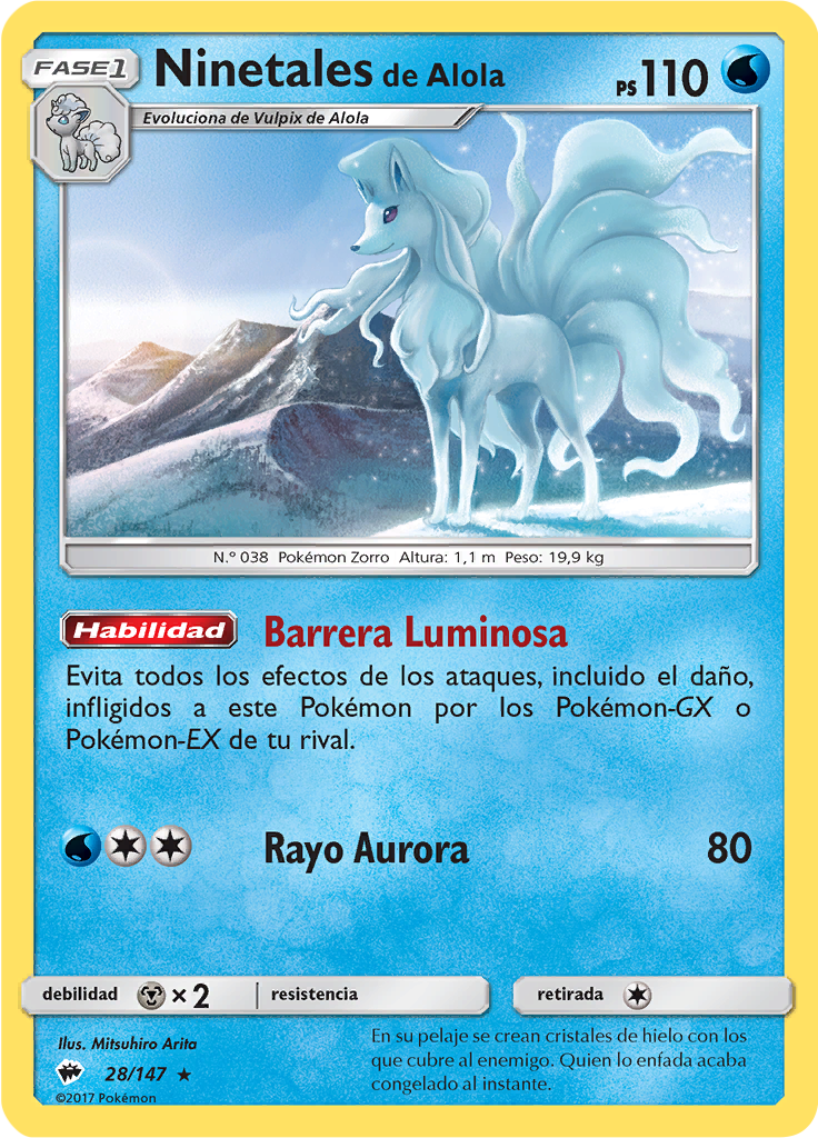 Ninetales de Alola