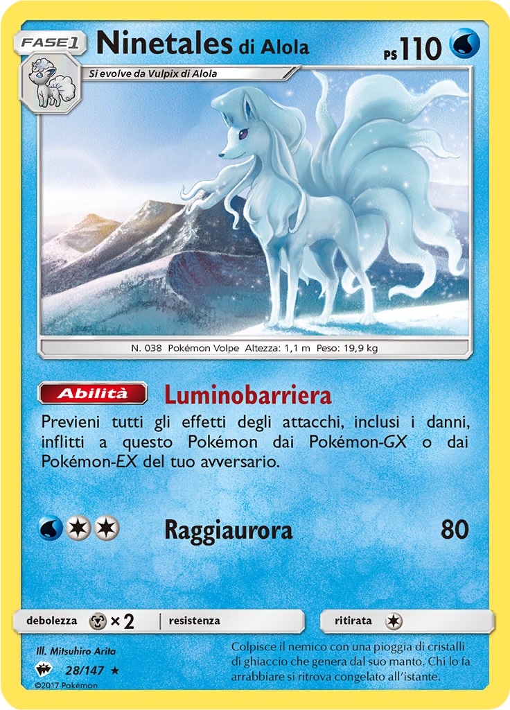 Ninetales di Alola