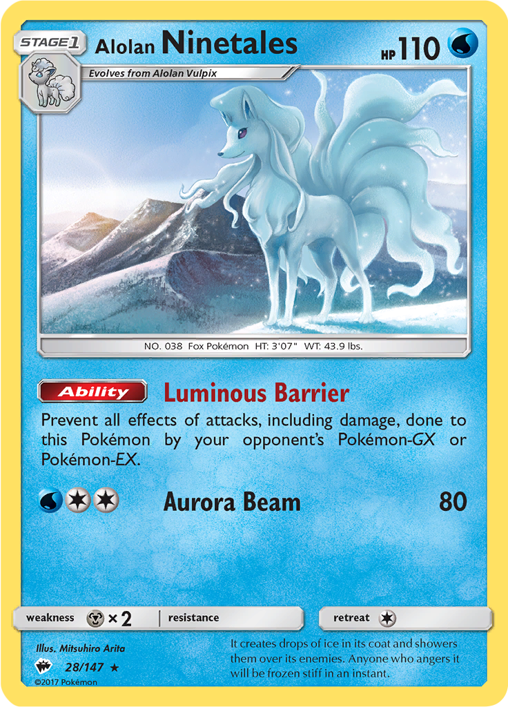Alolan Ninetales (Reverse Holo)