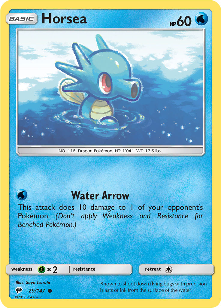 Horsea (Reverse Holo)