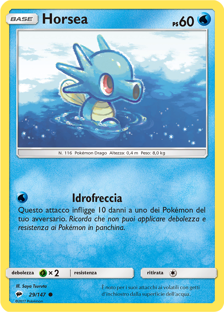 Horsea (Reverse Holo)