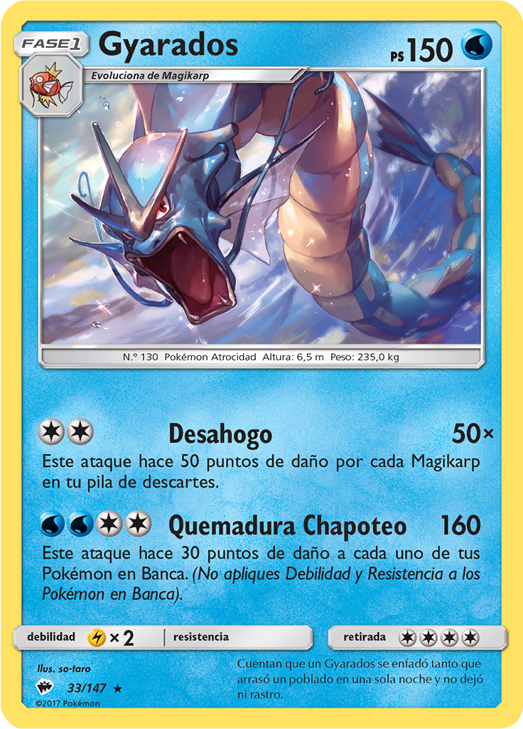Gyarados (Reverse Holo)