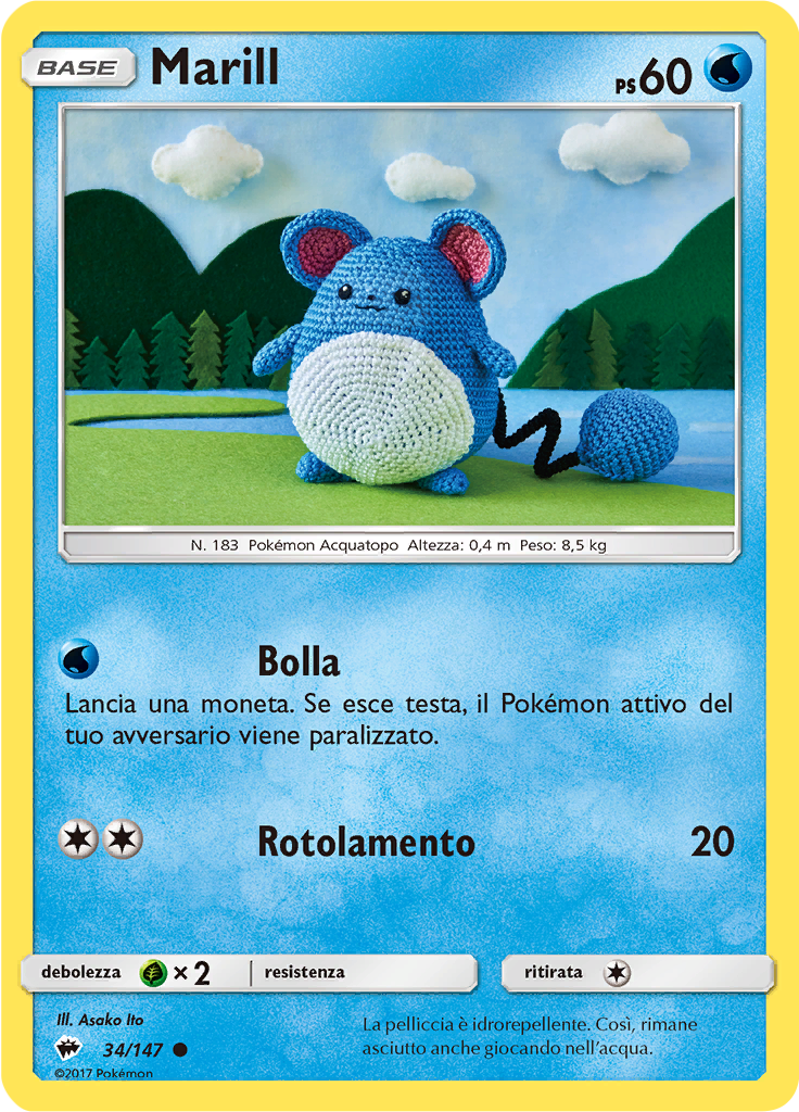 Marill (Reverse Holo)