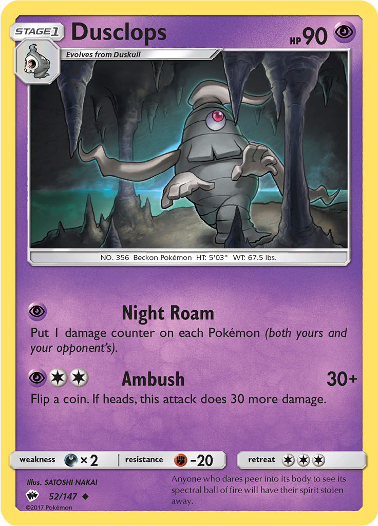 Dusclops (Reverse Holo)
