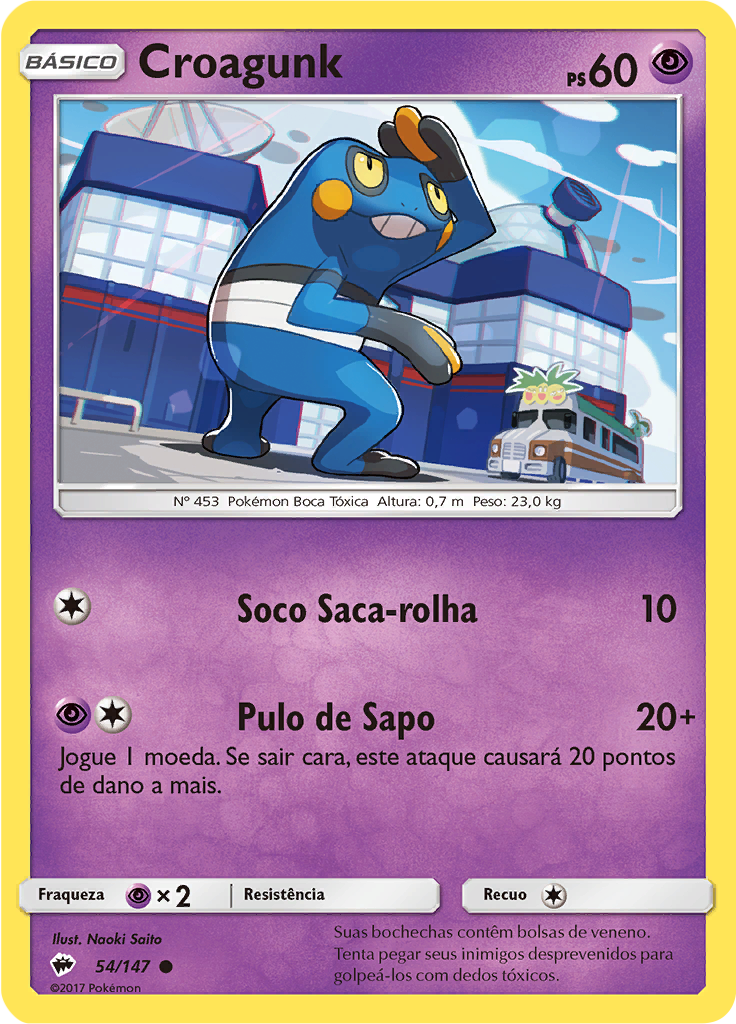 Croagunk (Reverse Holo)