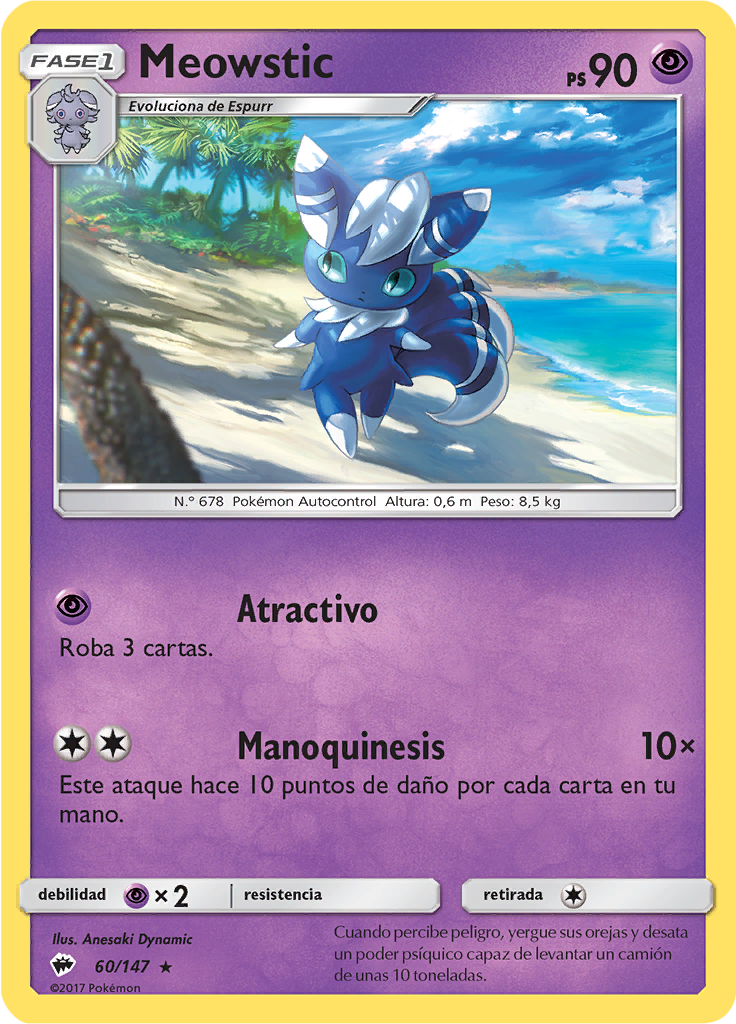 Meowstic (Reverse Holo)