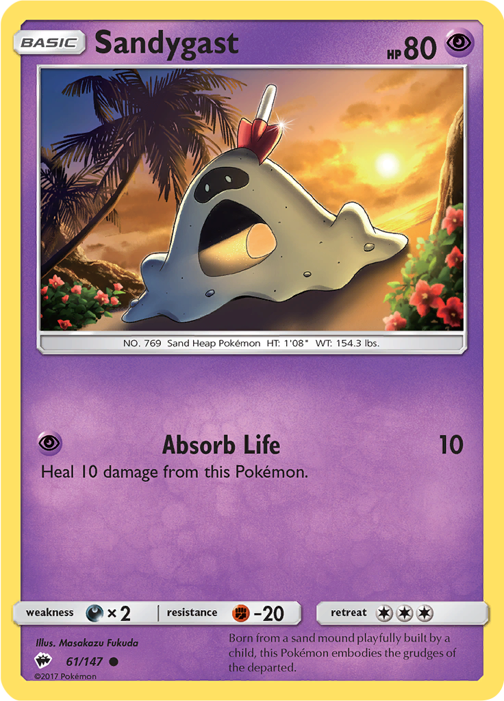 Sandygast (Reverse Holo)