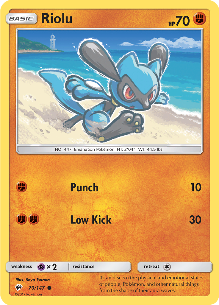 Riolu (Reverse Holo)