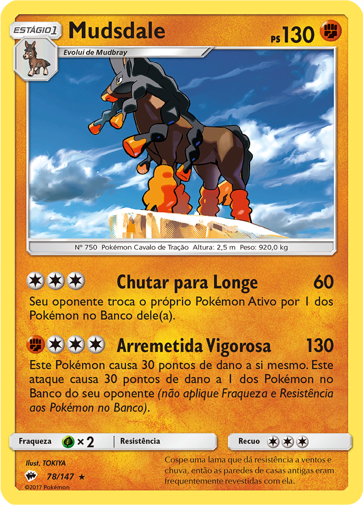 Mudsdale (Reverse Holo)