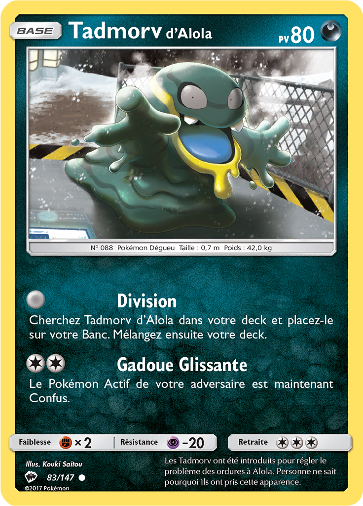 Tadmorv d’Alola (Reverse Holo)