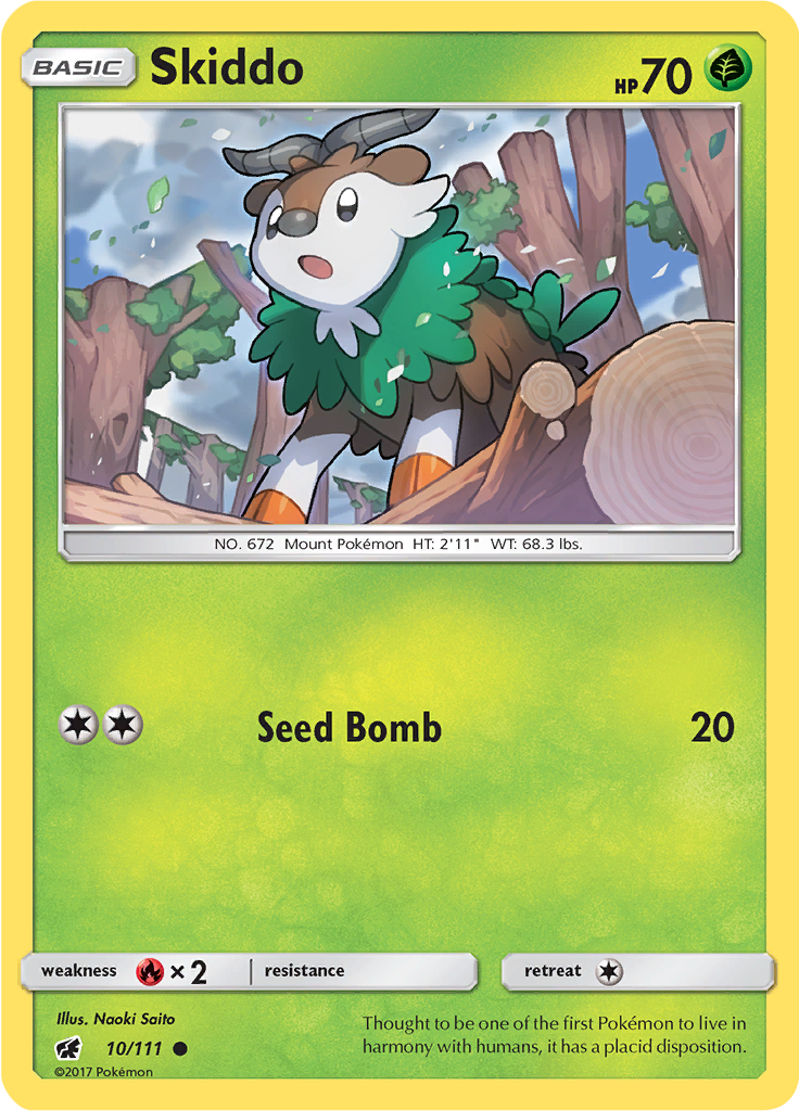 Skiddo (Reverse Holo)