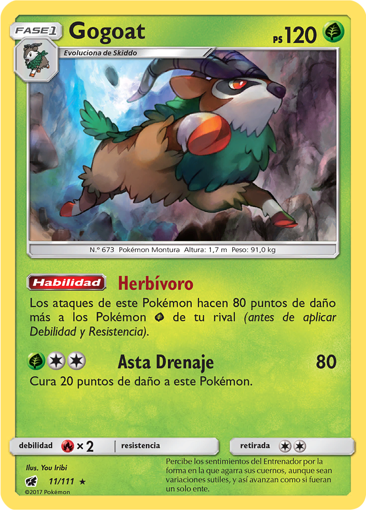 Gogoat (Reverse Holo)
