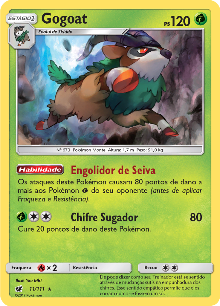 Gogoat (Reverse Holo)