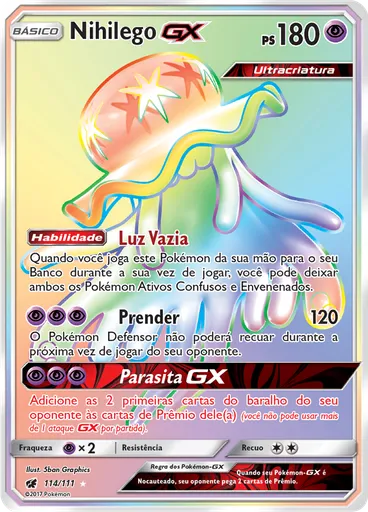 Nihilego GX — Invasão Carmim