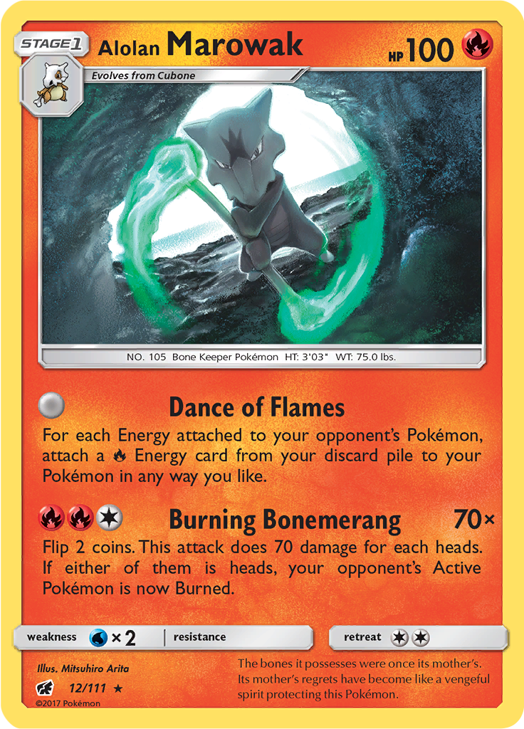 Alolan Marowak (Reverse Holo)