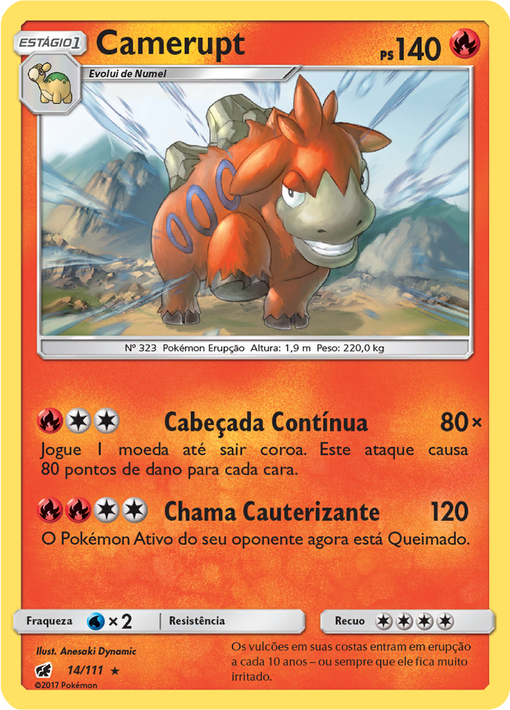 Camerupt (Reverse Holo)