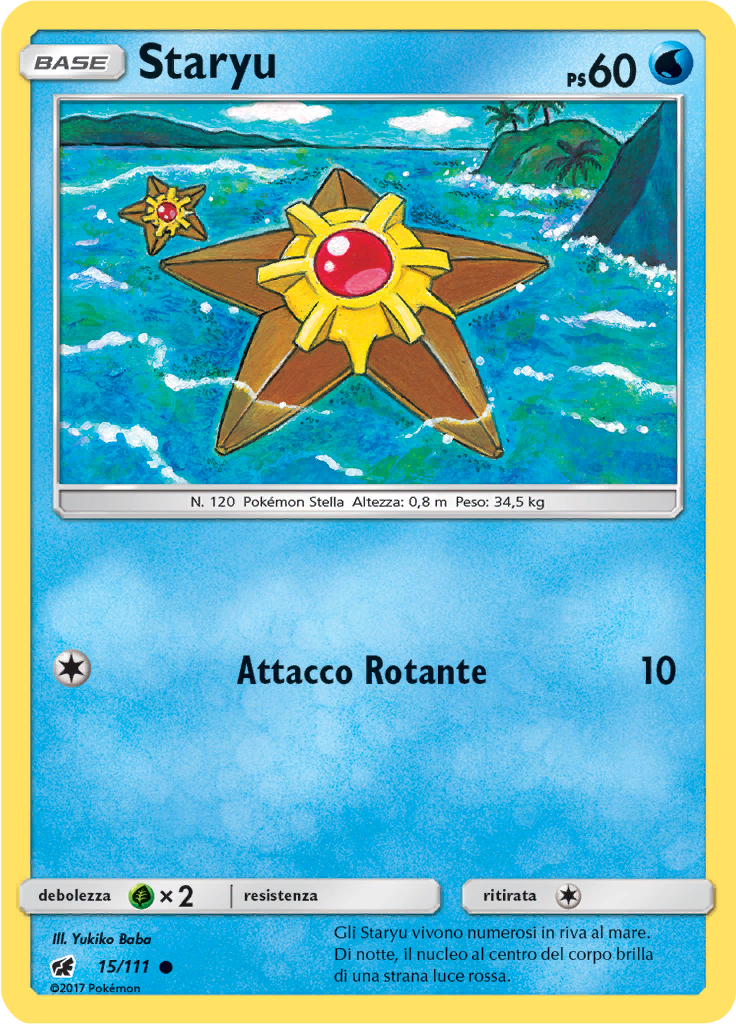 Staryu (Reverse Holo)
