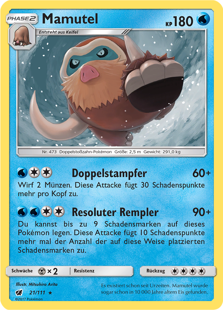 Mamutel (Reverse Holo)