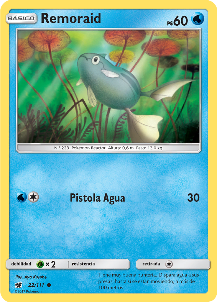 Remoraid (Reverse Holo)