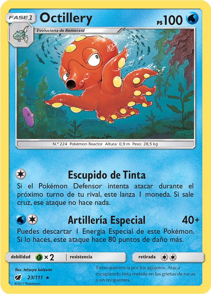 Octillery (Reverse Holo)