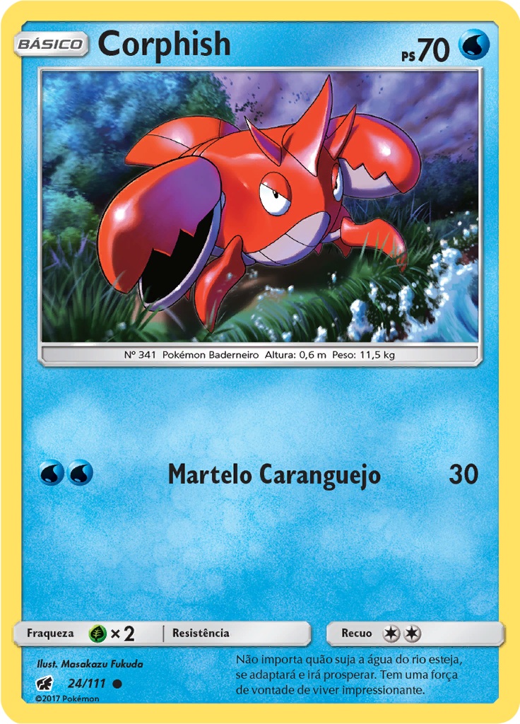 Corphish (Reverse Holo)
