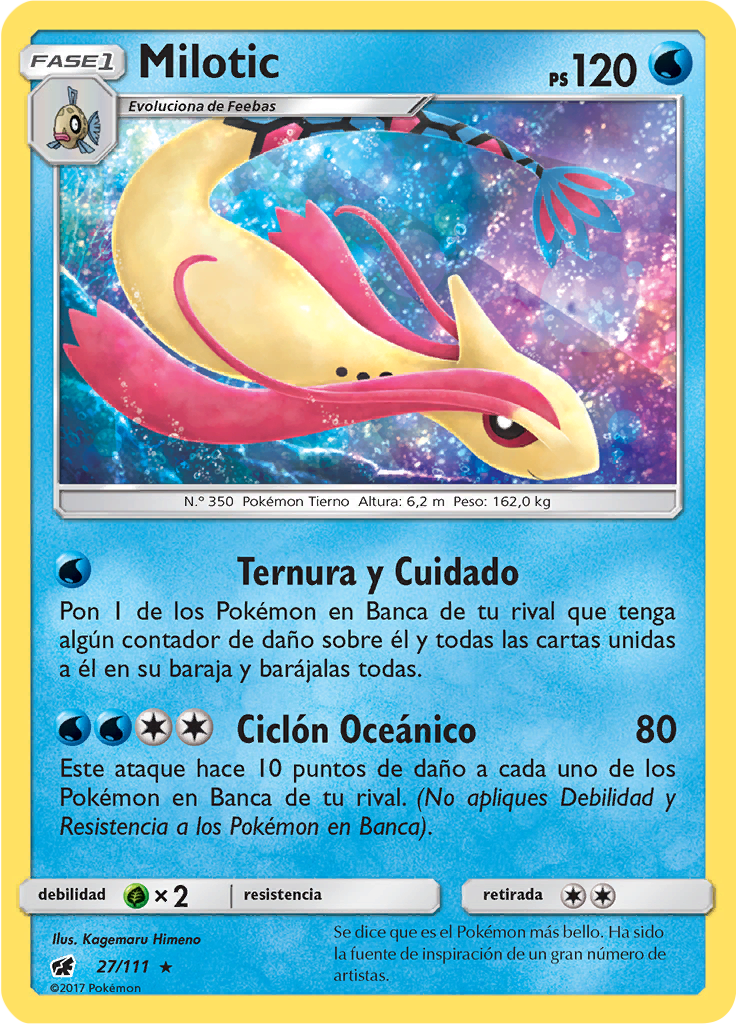 Milotic (Reverse Holo)