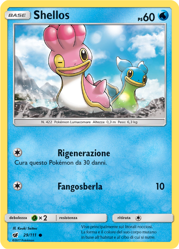 Shellos (Reverse Holo)