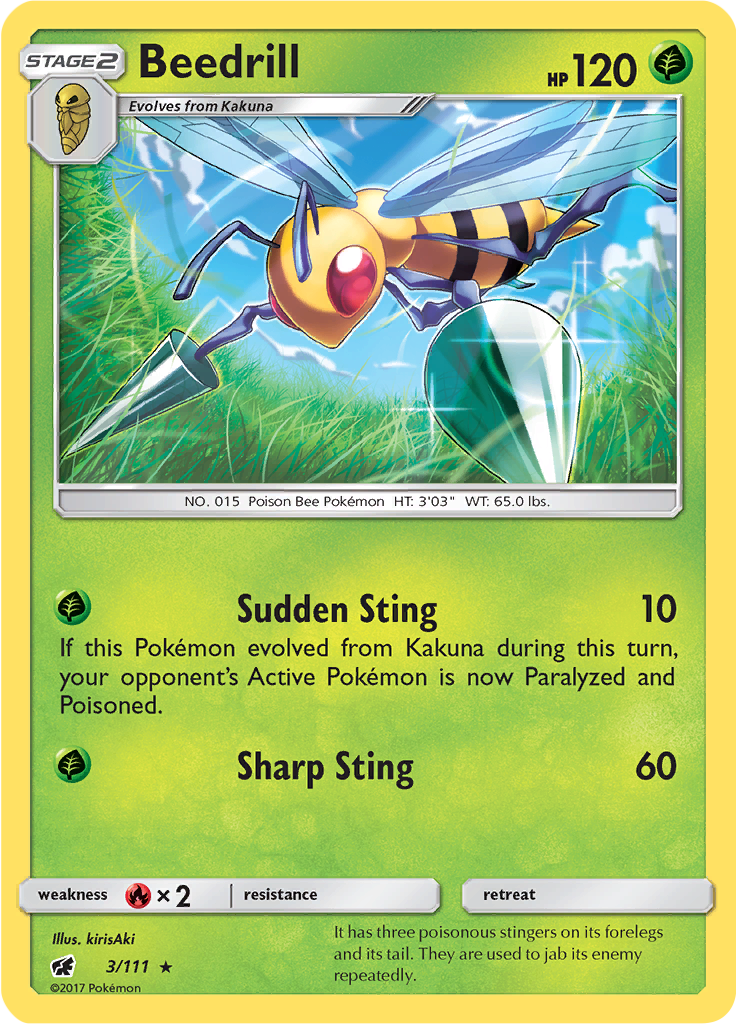 Beedrill (Reverse Holo)
