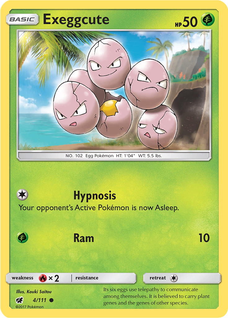 Exeggcute (Reverse Holo)