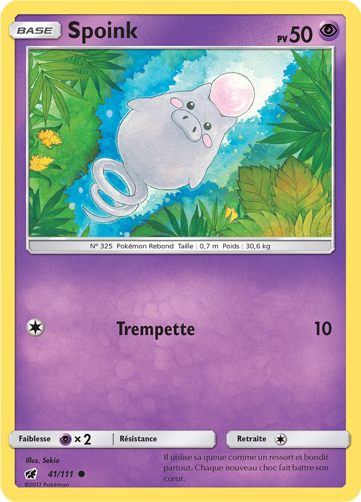 Spoink (Reverse Holo)