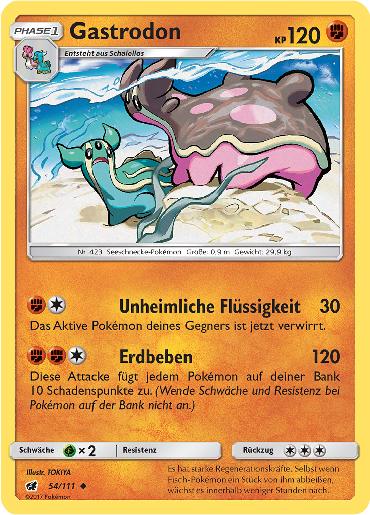Gastrodon (Reverse Holo)