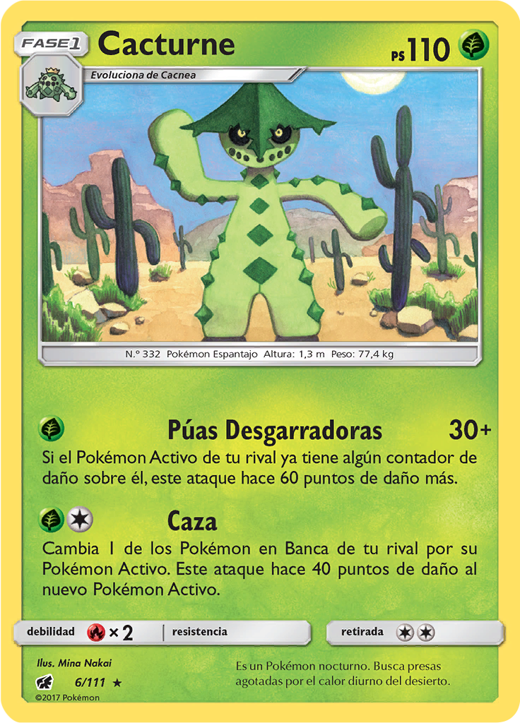 Cacturne (Reverse Holo)