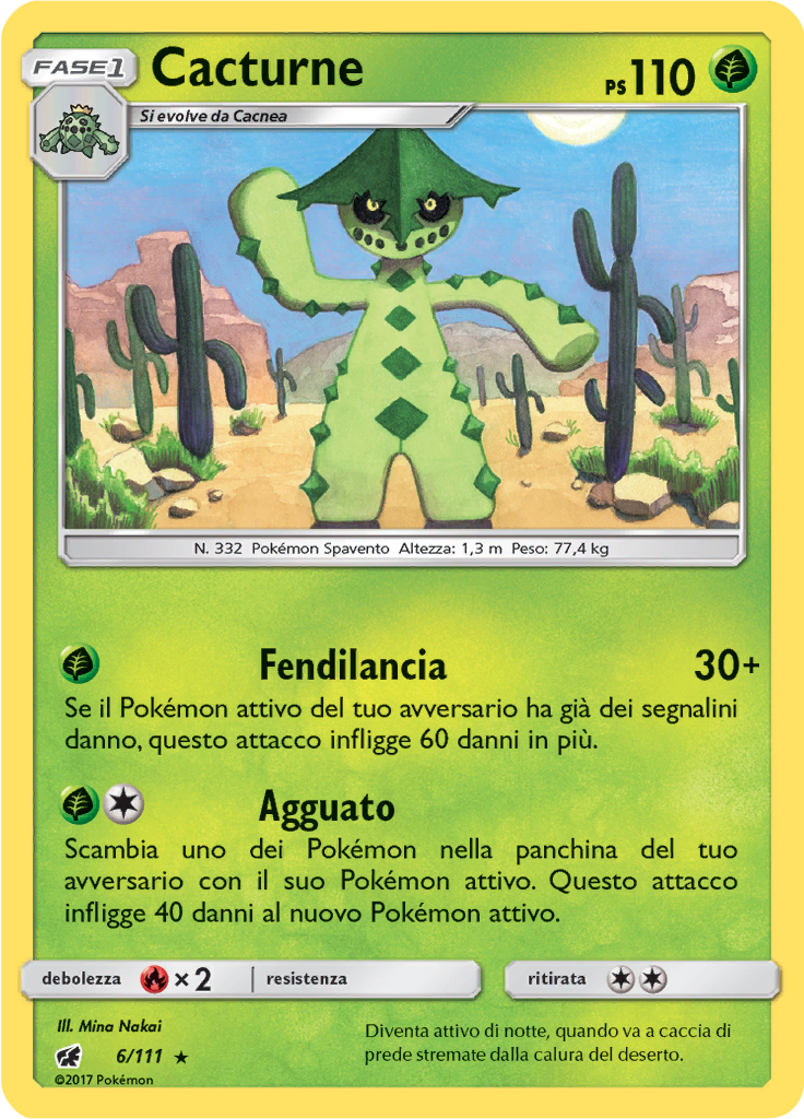 Cacturne (Reverse Holo)