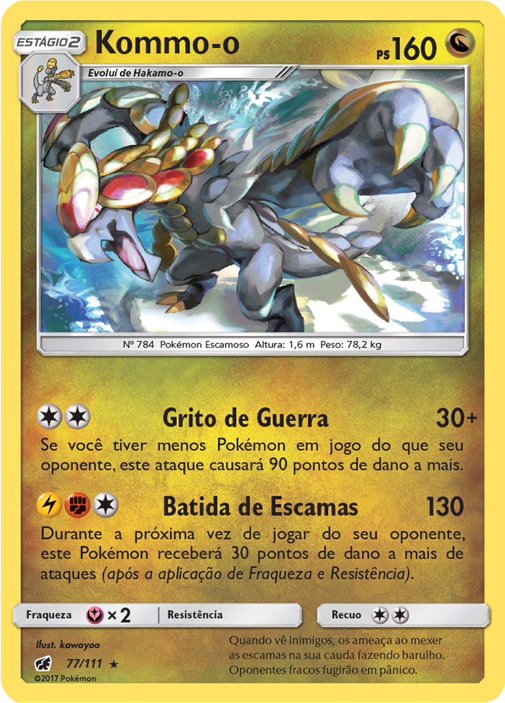Kommo-o (Reverse Holo)