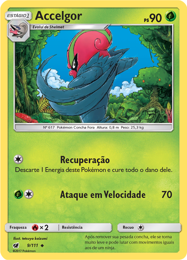 Accelgor (Reverse Holo)