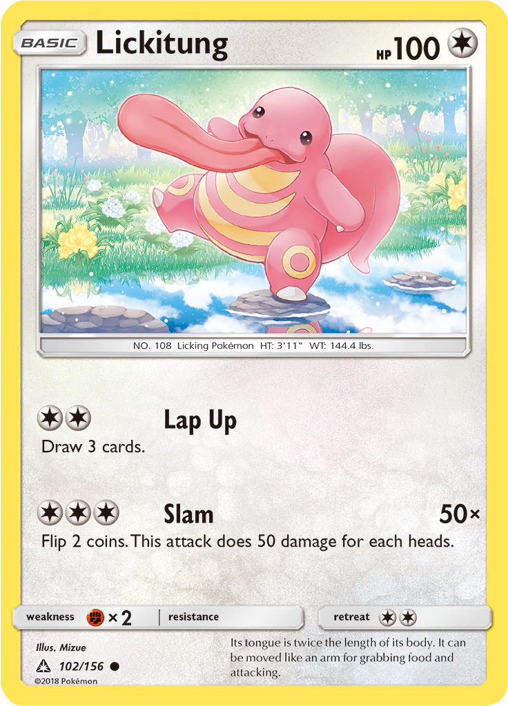 Lickitung (Reverse Holo)