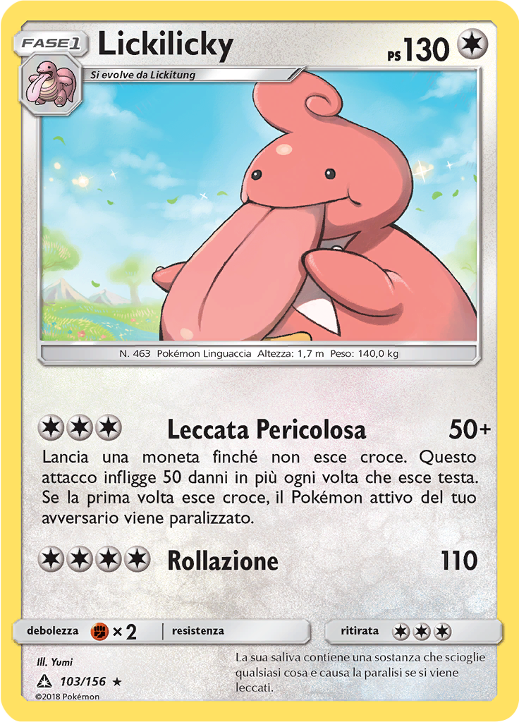 Lickilicky (Reverse Holo)