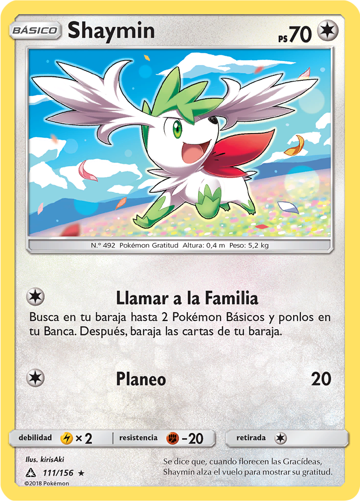 Shaymin (Reverse Holo)