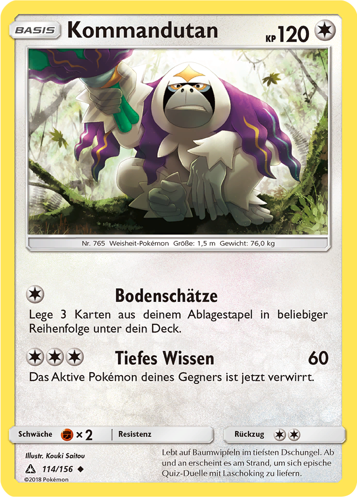Kommandutan (Reverse Holo)