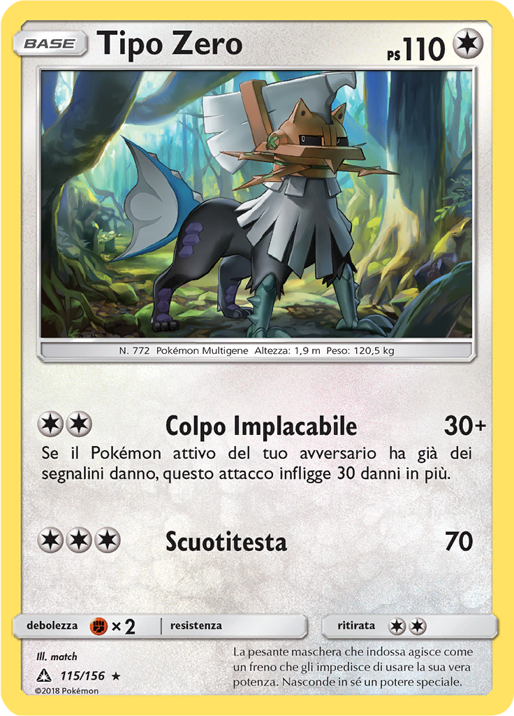 Tipo Zero (Reverse Holo)