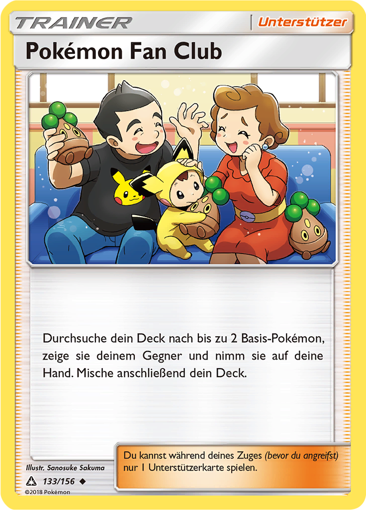 Pokémon Fan Club (Reverse Holo)