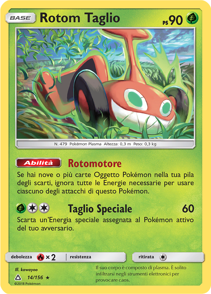 Rotom Taglio (Reverse Holo)
