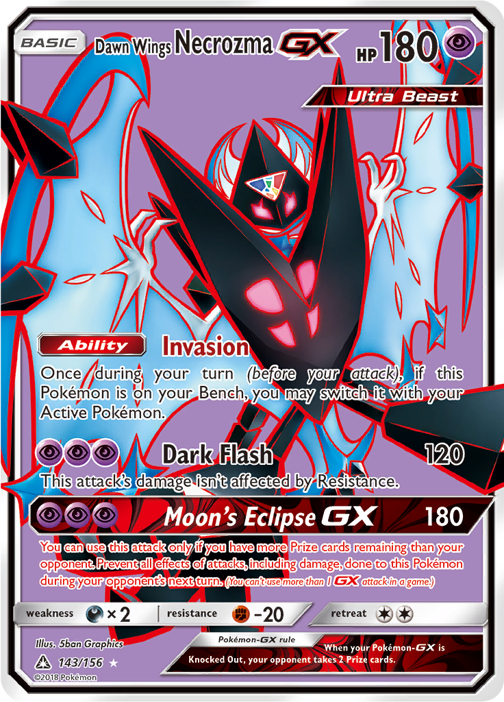 Dawn Wings Necrozma GX