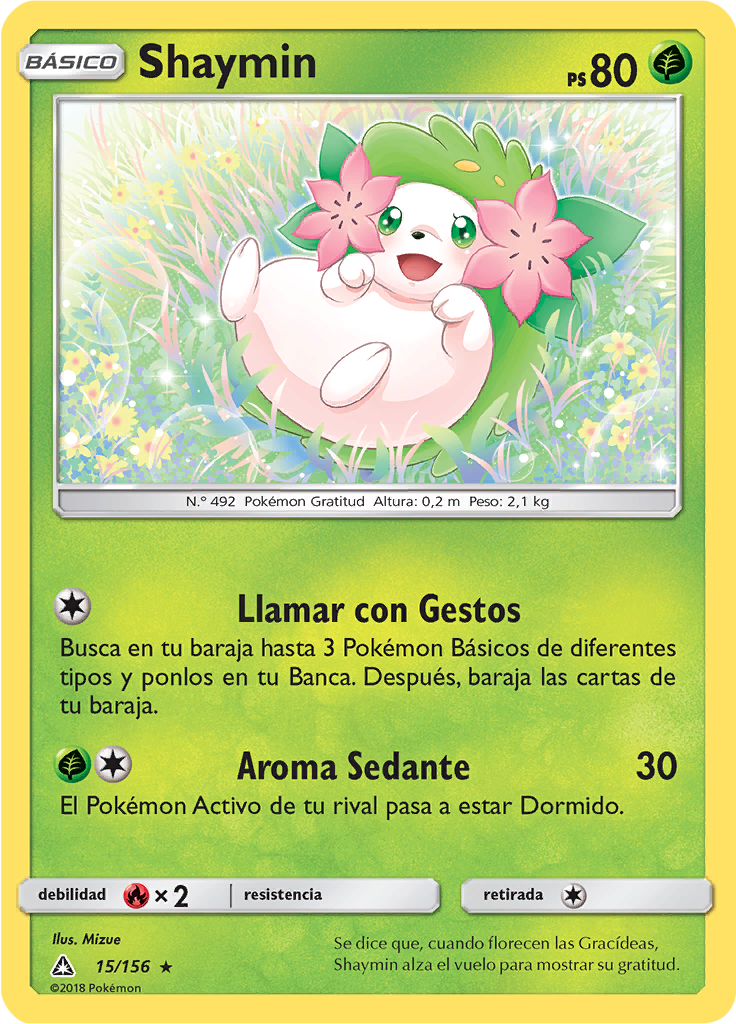 Shaymin (Reverse Holo)