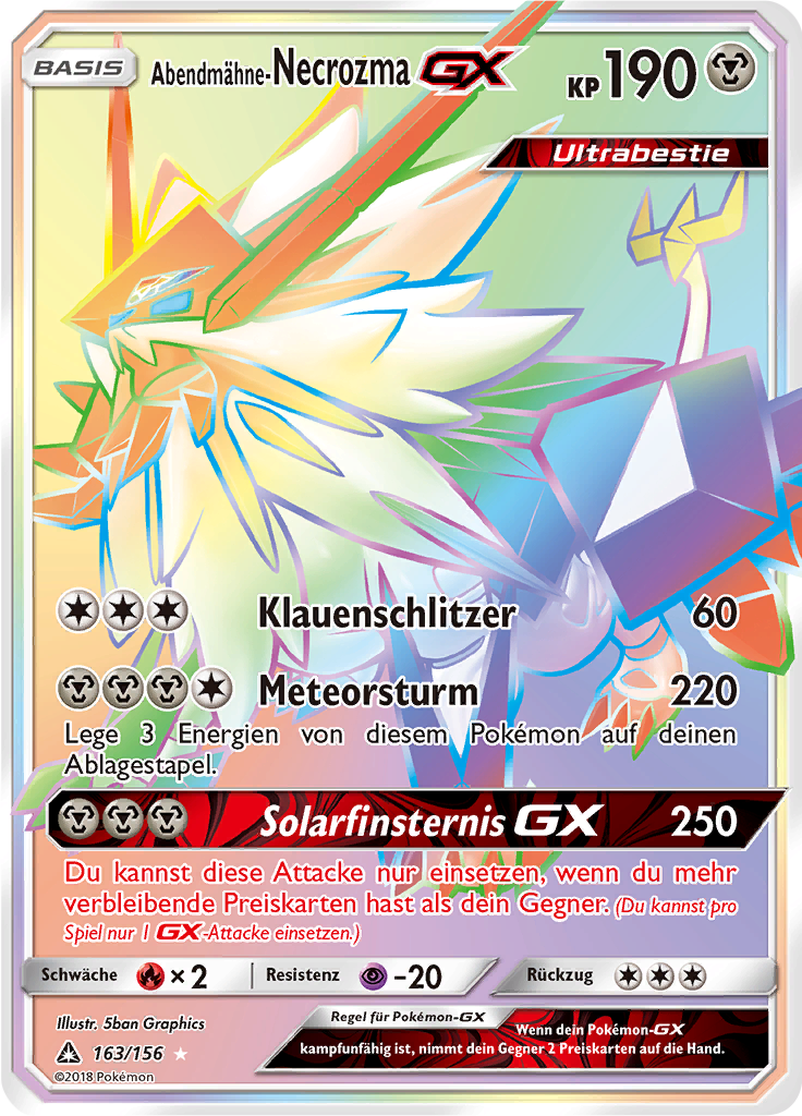 Abendmähne-Necrozma GX