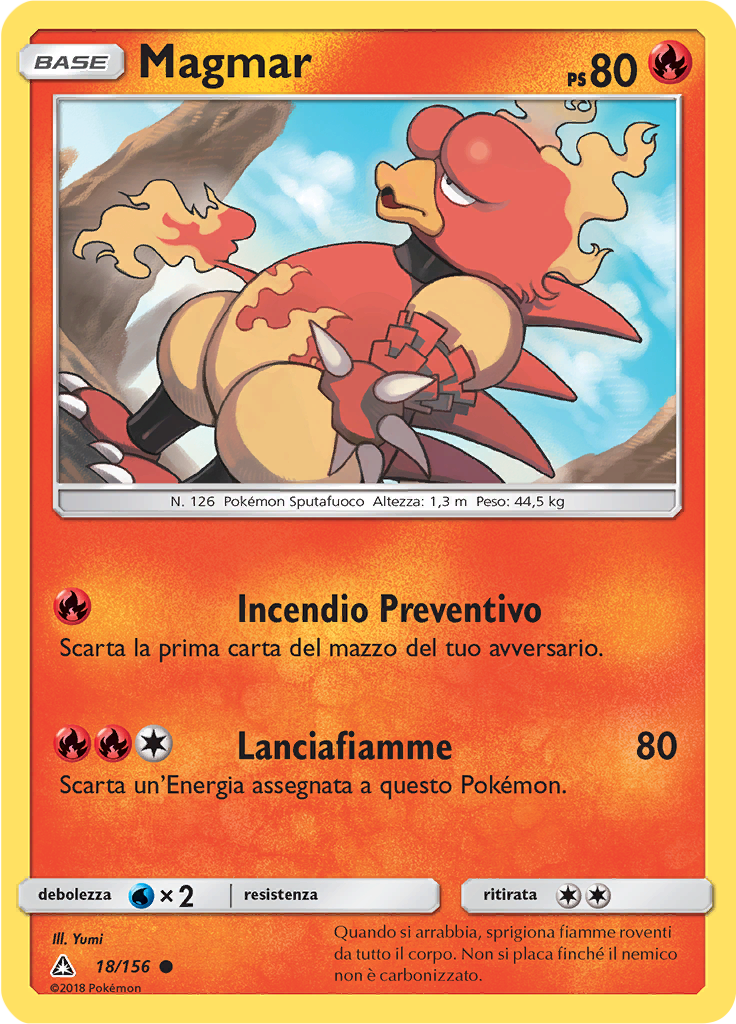 Magmar (Reverse Holo)