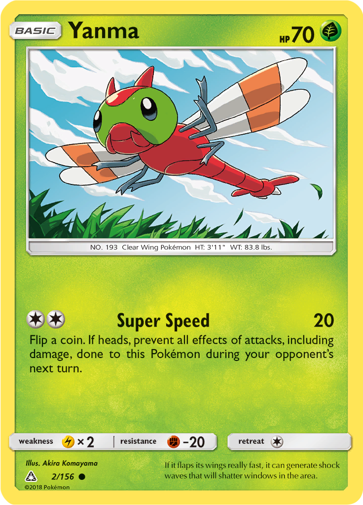 Yanma (Reverse Holo)
